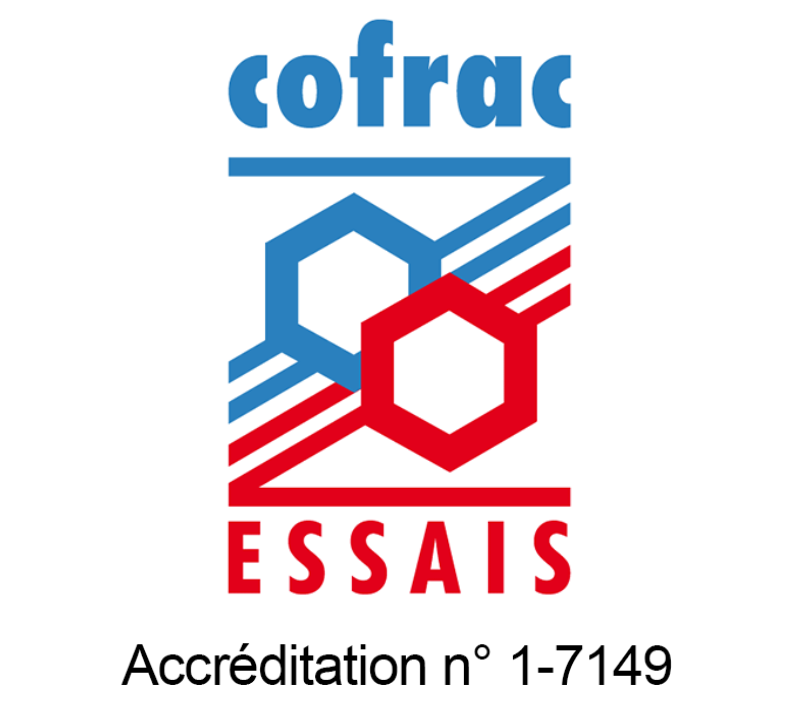 Liste des implantations et portées disponibles sur www.cofrac.fr